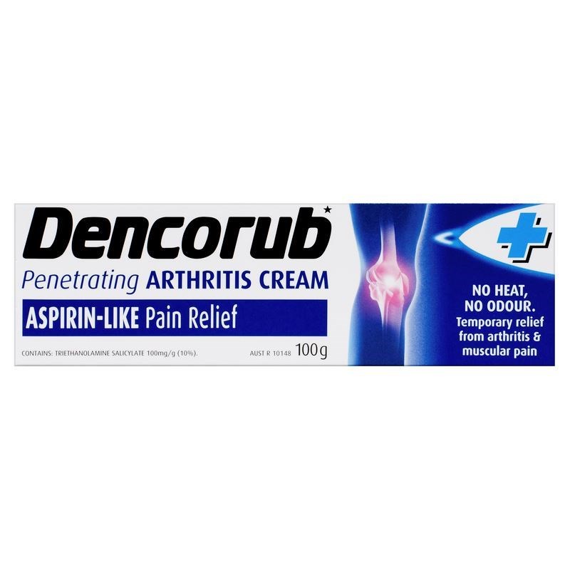 【澳洲直邮】Dencorub 关节霜 舒缓关节疼痛渗入软膏(蓝) 100g