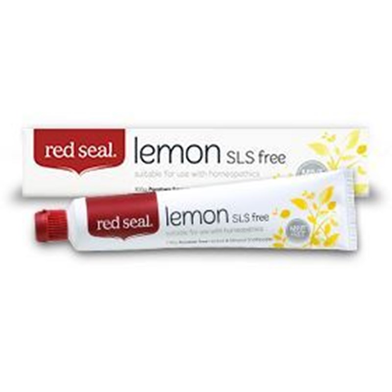 【澳洲直邮】Red seal 红印 清新柠檬牙膏 清新口气/防蛀固齿 100g