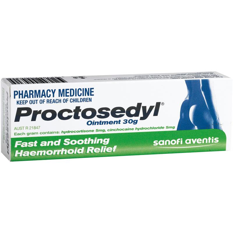 【澳洲直邮】Proctosedyl 痔疮膏 （Export Only） 30克