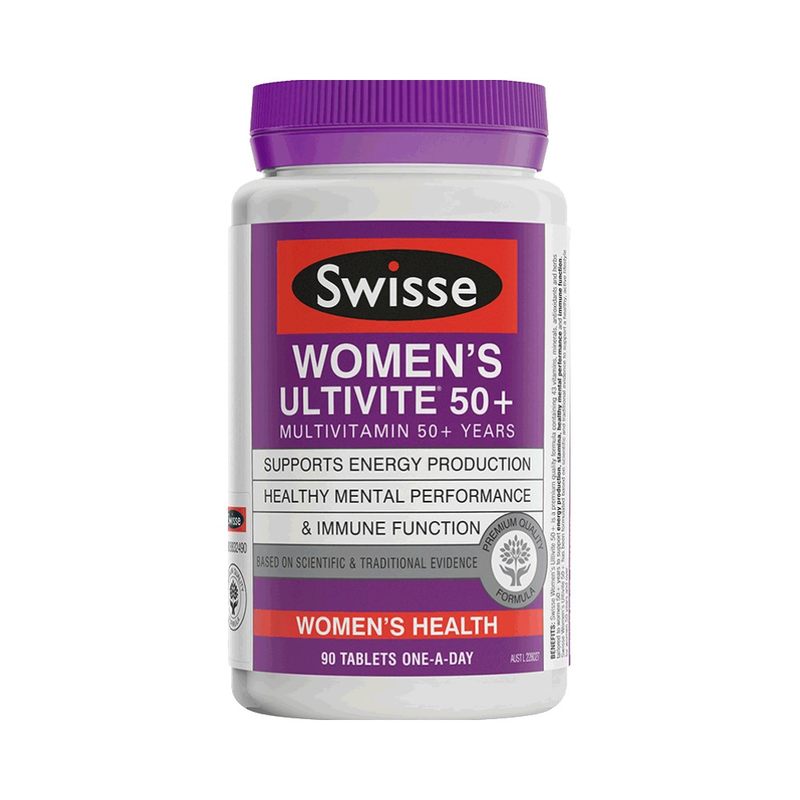 【澳洲直邮】Swisse 50岁以上女士复合维生素 90粒