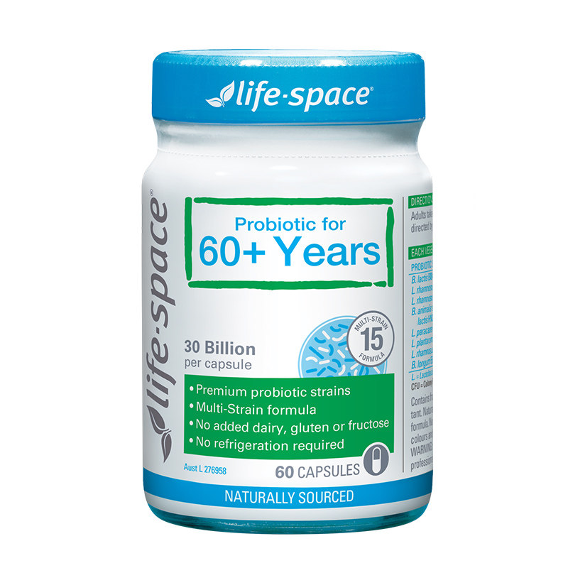 【澳洲直邮】Life Space 60岁以上老年人益生菌 60粒