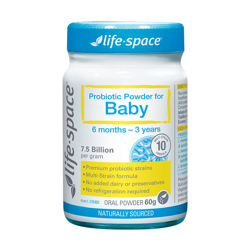 【澳洲直邮】Life Space 婴儿益生菌粉 （6月-3岁） 60g
